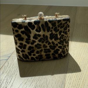 Cheetah hard shell bag